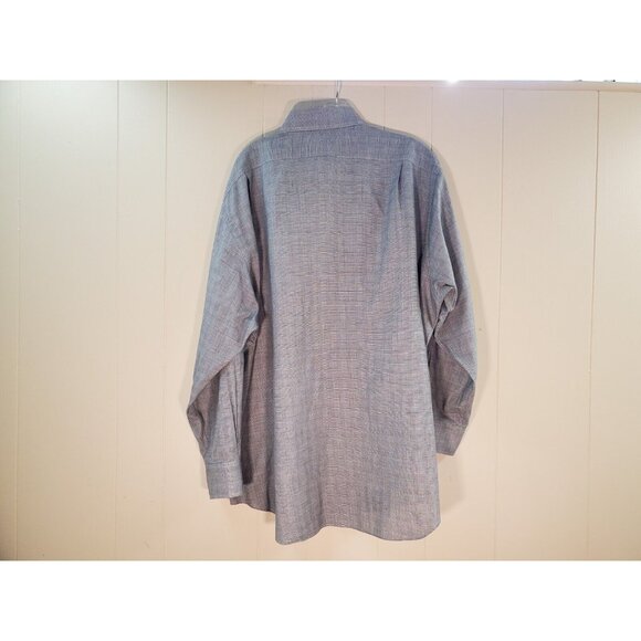 Polo Ralph Lauren Mens 17 1/2 Regent Classic Fit Plaid Long Sleeve Button Shirt - Picture 3 of 6